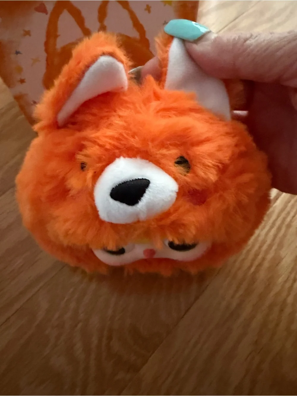 Plush Small Pets Toy — Orange Variant